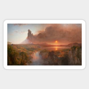 Cotopaxi by Frederic Edwin Church Sticker